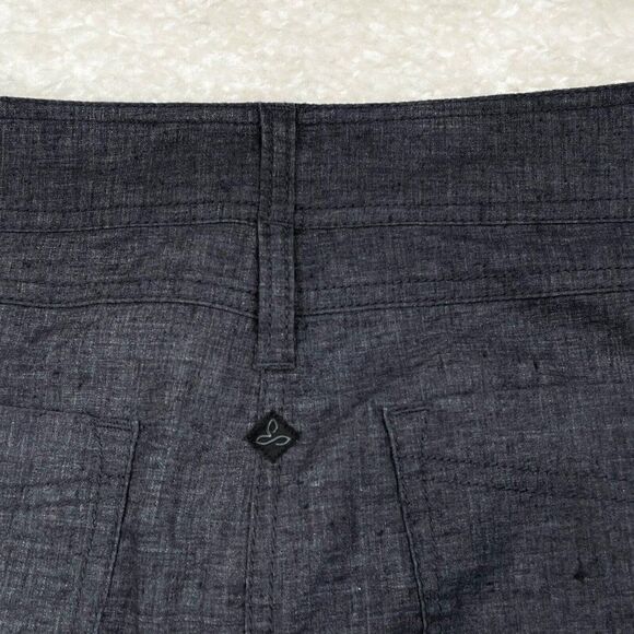 Prana Lizabeth Skirt Charcoal Gray NEW - Picture 12 of 15